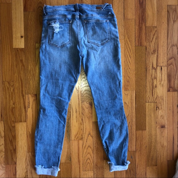 Sneak Peek Ripped Skinny Jeans - Picture 2 of 4